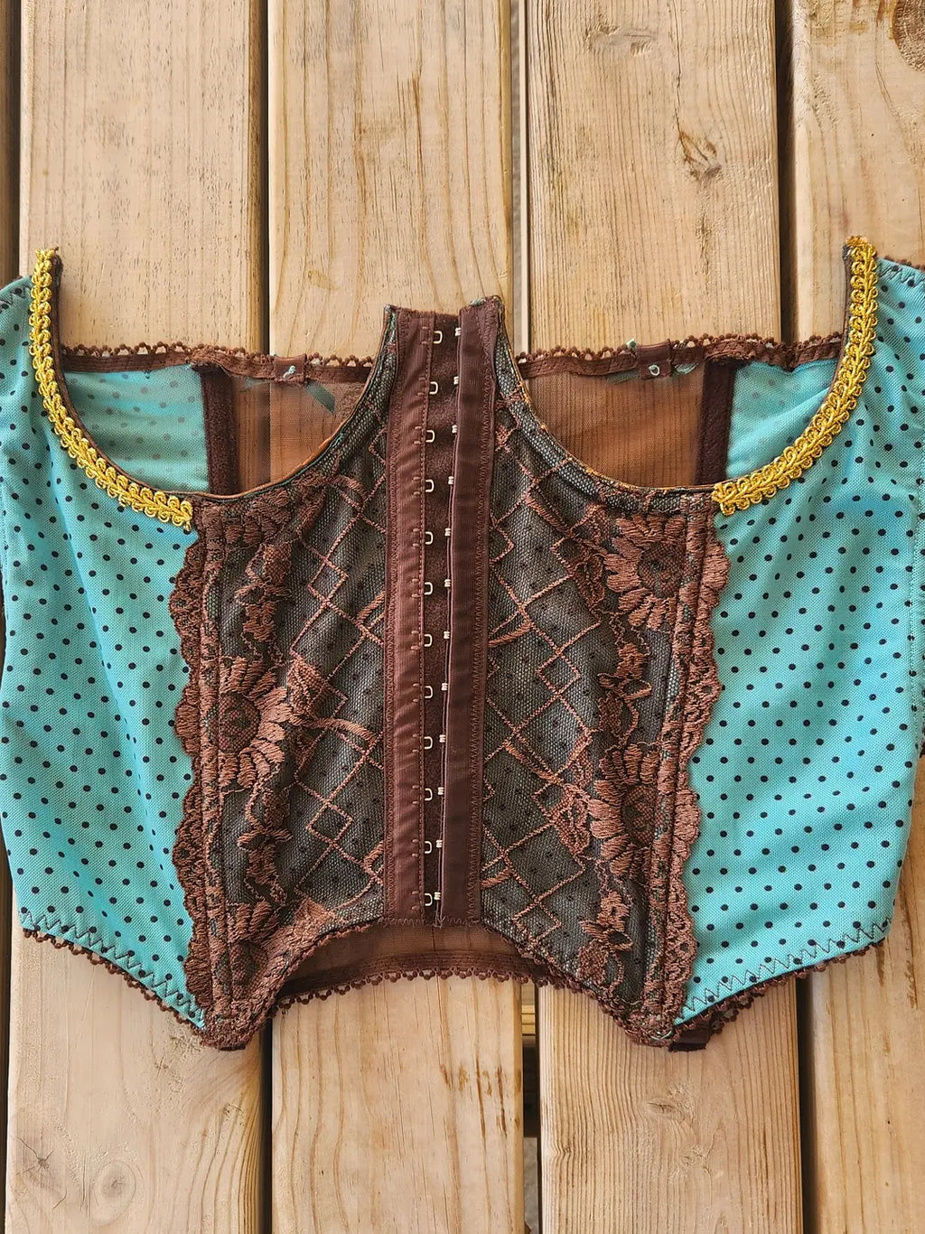 Turquoise Temptress Underbust