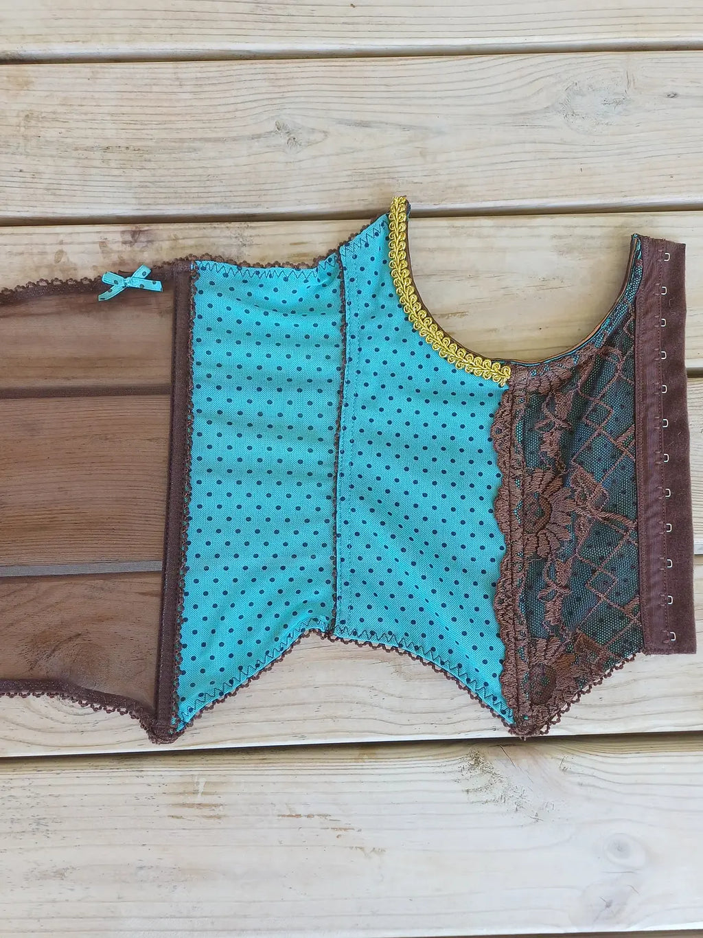 Turquoise Temptress Underbust