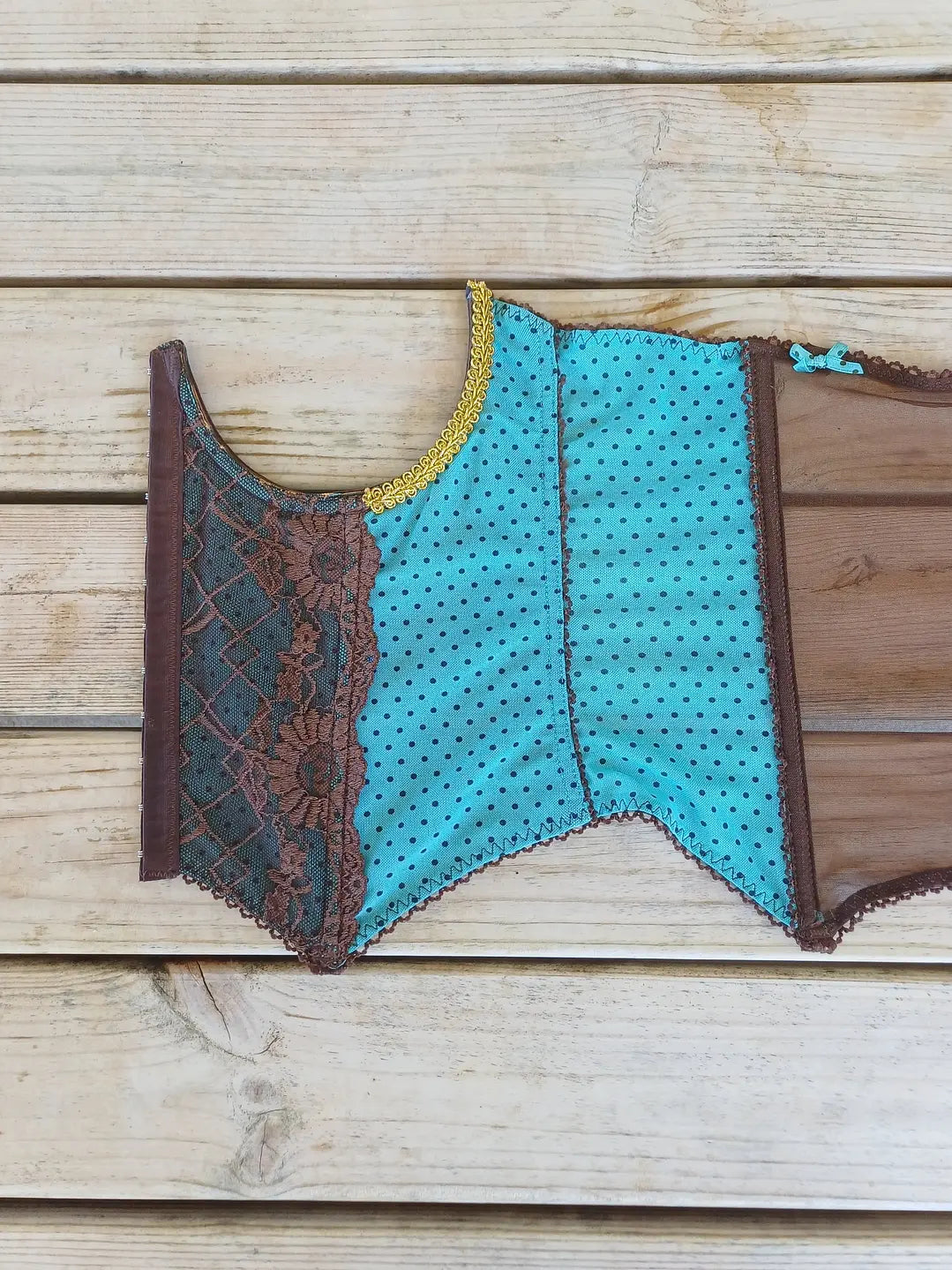 Turquoise Temptress Underbust