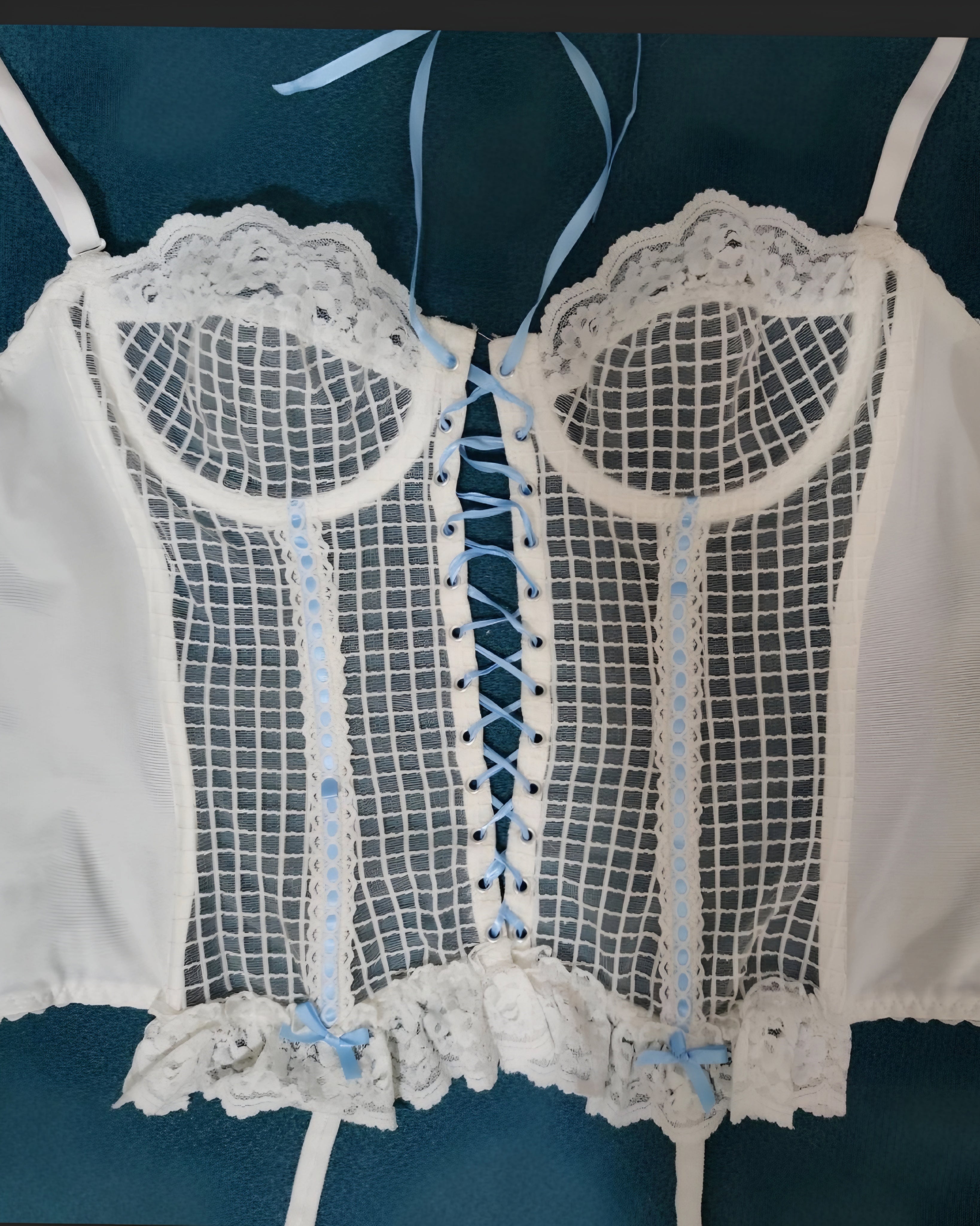 Dreamy Sheer Vintage Corset