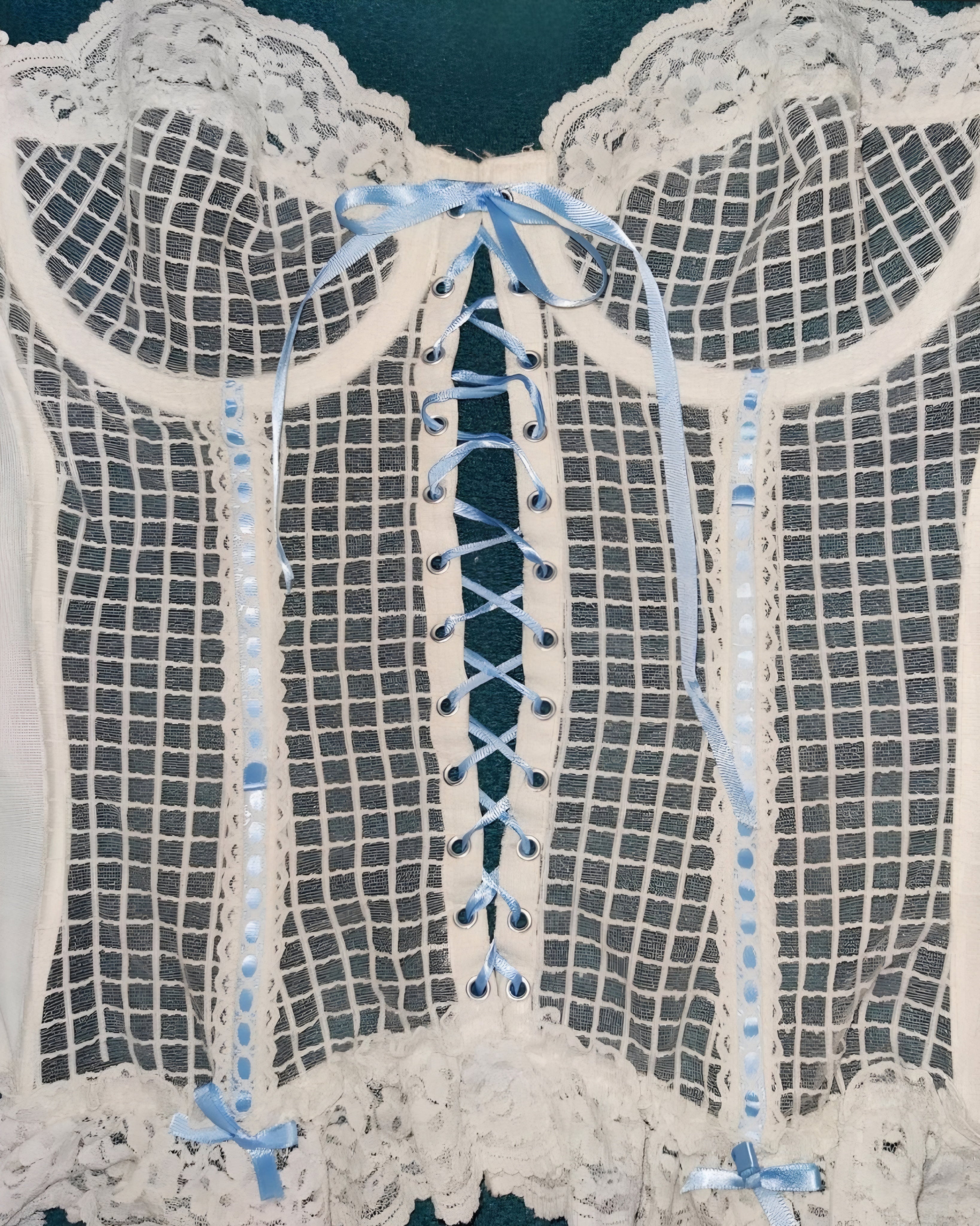 Dreamy Sheer Vintage Corset