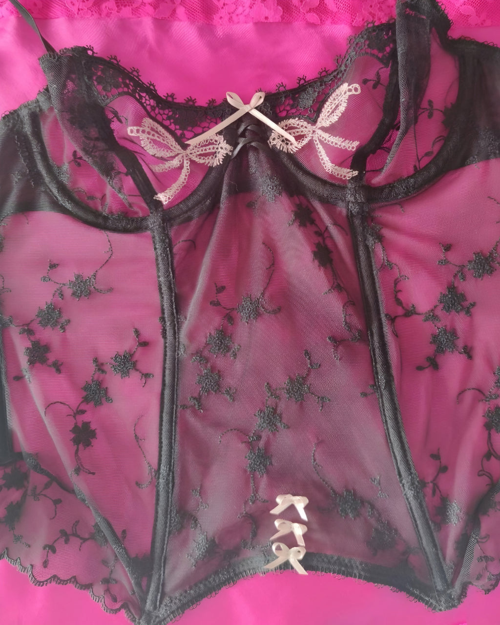 Sheer Night Corset
